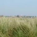 Southwold Lighthouse across the marshes, Life's A Windy Beach, Walberswick, Suffolk - 5th May 2014