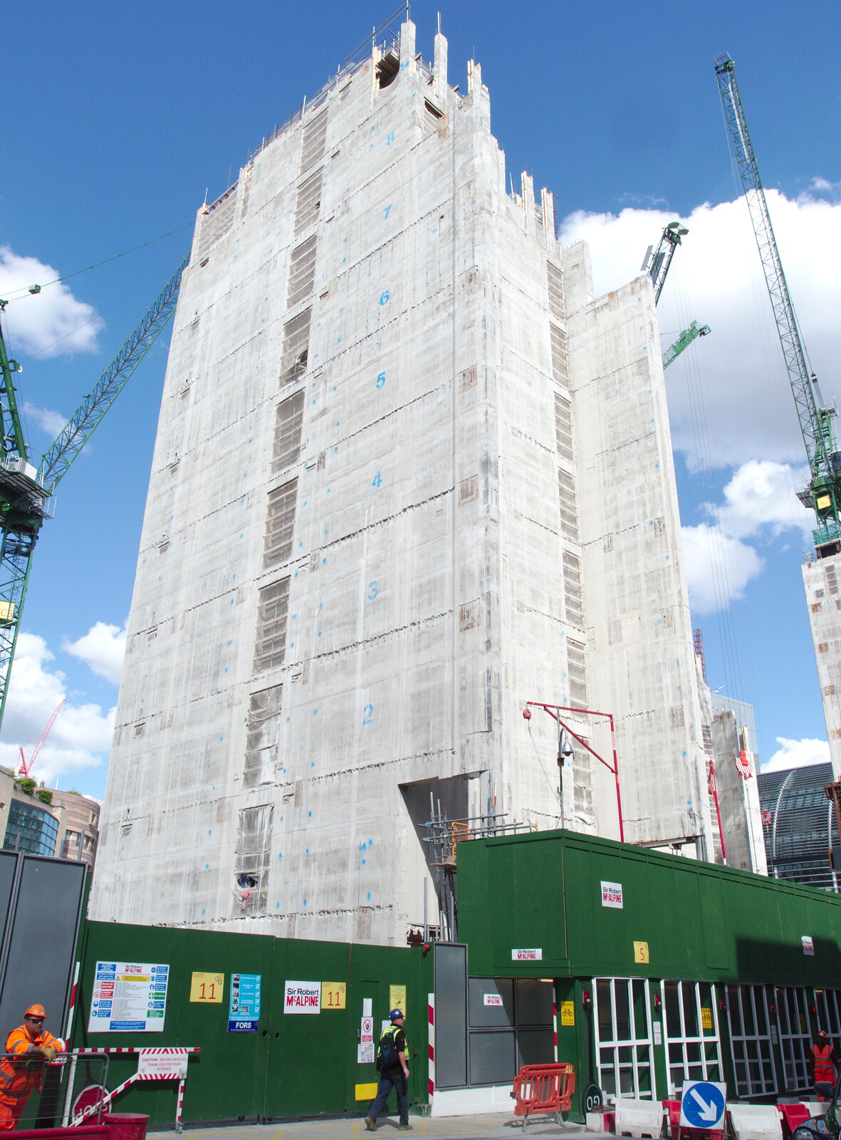 The central core of the new Bloomberg building from A May Miscellany, London - 8th May 2014