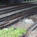 A pile of cut-up railway tracks, A May Miscellany, London - 8th May 2014