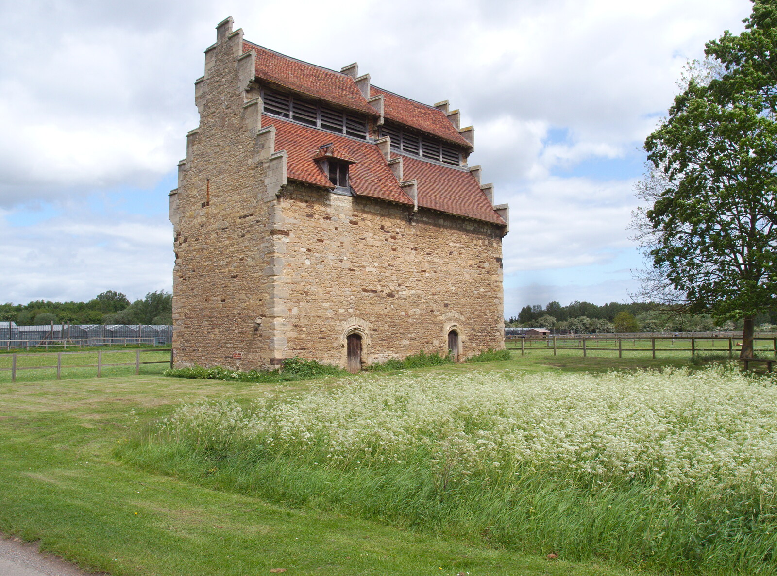 A curious dovecote from A Return to Bedford: the BSCC Annual Weekend Away, Shefford, Bedfordshire - 10th May 2014
