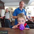 Fred's got a Fruit Shoot, as Paul looks on, A Return to Bedford: the BSCC Annual Weekend Away, Shefford, Bedfordshire - 10th May 2014