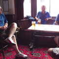 Gaz, Apple and Pippa in a pub, A Return to Bedford: the BSCC Annual Weekend Away, Shefford, Bedfordshire - 10th May 2014
