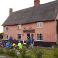 The BSCC at The Crown, Bedfield, Suffolk - 15th May 2014, The BSCC outside the Bedfield Crown
