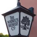The BSCC at The Crown, Bedfield, Suffolk - 15th May 2014, A Norwich City Brewery coaching lantern