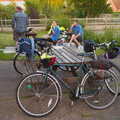 The BSCC at The Crown, Bedfield, Suffolk - 15th May 2014, A pile of bikes