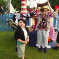 The boys are dressed as pirates, A Family Fun Day on the Park, Diss, Norfolk - 16th May 2014