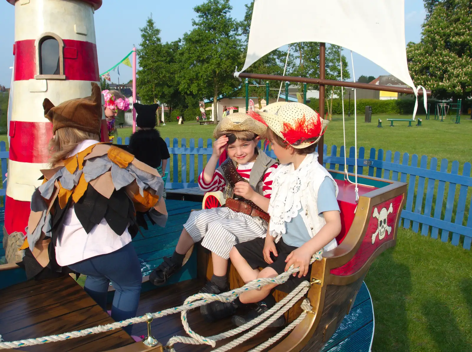 Fred and Thomas, from A Family Fun Day on the Park, Diss, Norfolk - 16th May 2014