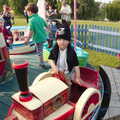 Harry's on a roundabout, A Family Fun Day on the Park, Diss, Norfolk - 16th May 2014