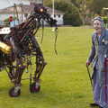 A dude with a robot horse, A Family Fun Day on the Park, Diss, Norfolk - 16th May 2014