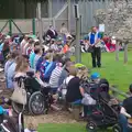 Crowds at the bird display, A Birthday Trip to the Zoo, Banham, Norfolk - 26th May 2014