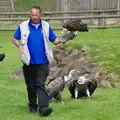 It's the vultures' turn in the spotlight, A Birthday Trip to the Zoo, Banham, Norfolk - 26th May 2014