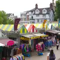 Norwich market, Sis and Matt Visit, Suffolk and Norfolk - 31st May 2014