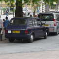 An ancient mid-90s taxi, Sis and Matt Visit, Suffolk and Norfolk - 31st May 2014