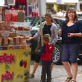 Isobel, Fred and Sis caught out at the pick'n'mix, Sis and Matt Visit, Suffolk and Norfolk - 31st May 2014