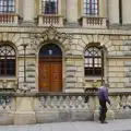 An dude walks past the old Norwich Union office, Sis and Matt Visit, Suffolk and Norfolk - 31st May 2014