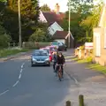 Pippa, Apple and a queue of traffic, The BSCC at the Victoria, Earl Soham, Suffolk - 5th June 2014