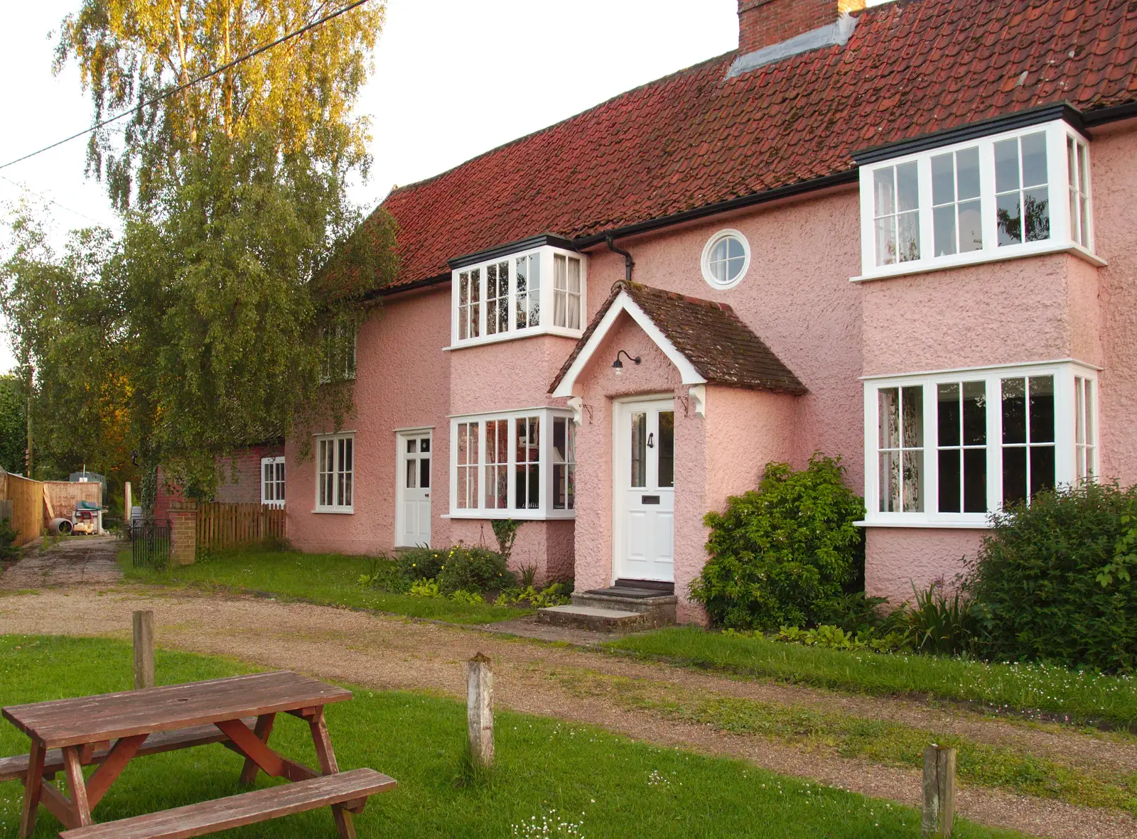 The house next door, from The BSCC at the Victoria, Earl Soham, Suffolk - 5th June 2014