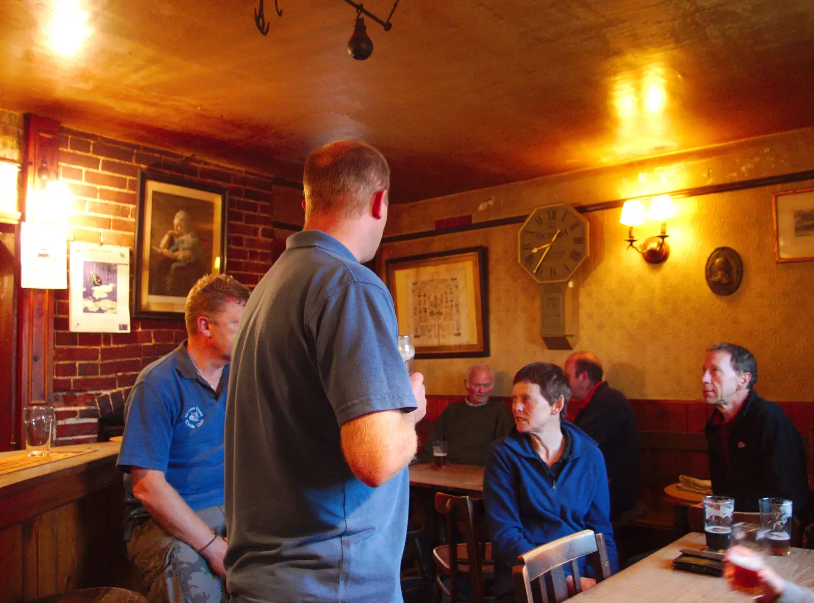 Gaz, Paul and Pippa, from The BSCC at the Victoria, Earl Soham, Suffolk - 5th June 2014