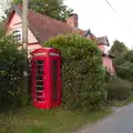 A red K6 phone box in Kenton, The BSCC at the Victoria, Earl Soham, Suffolk - 5th June 2014