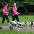 Everybody's walkin' the dog, Isobel's Race For Life, Chantry Park, Ipswich - 11th June 2014