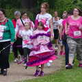 The Christmas Tree walks around, Isobel's Race For Life, Chantry Park, Ipswich - 11th June 2014