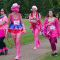 Extreme pink, Isobel's Race For Life, Chantry Park, Ipswich - 11th June 2014
