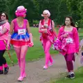 Extreme pink, Isobel's Race For Life, Chantry Park, Ipswich - 11th June 2014