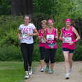Isobel (right) and the Diss SW Ladies, Isobel's Race For Life, Chantry Park, Ipswich - 11th June 2014