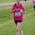 Isobel runs up for a kiss, Isobel's Race For Life, Chantry Park, Ipswich - 11th June 2014