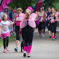 A fairy heads in the opposite direction, Isobel's Race For Life, Chantry Park, Ipswich - 11th June 2014