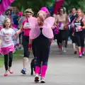 A fairy heads in the opposite direction, Isobel's Race For Life, Chantry Park, Ipswich - 11th June 2014