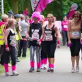 The pink wig comes in, Isobel's Race For Life, Chantry Park, Ipswich - 11th June 2014