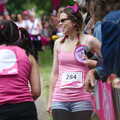 Some major finishing-line relief, Isobel's Race For Life, Chantry Park, Ipswich - 11th June 2014