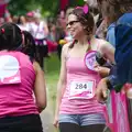 Some major finishing-line relief, Isobel's Race For Life, Chantry Park, Ipswich - 11th June 2014