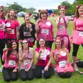 Nosher ligs a photo of the 'Cheeky Chimpettes' , Isobel's Race For Life, Chantry Park, Ipswich - 11th June 2014