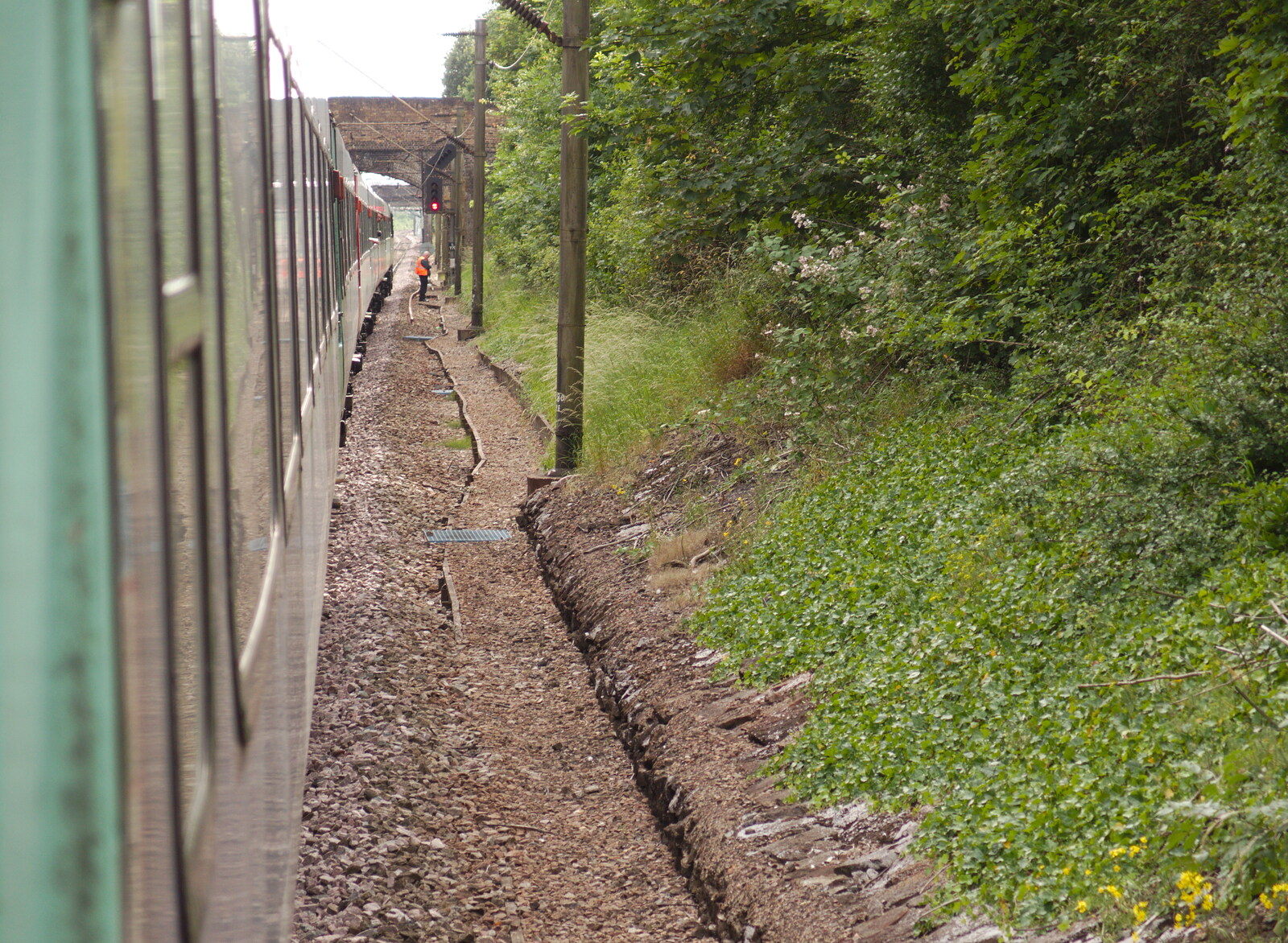 The driver's down the other end of the train from Railway Hell: A Pantograph Story, Chelmsford, Essex - 17th June 2014