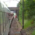 Network Rail staff look for the lost pantograph, Railway Hell: A Pantograph Story, Chelmsford, Essex - 17th June 2014