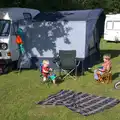 The boys and the van, A Weekend in the Camper Van, West Harling, Norfolk - 21st June 2014