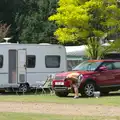 Someone actually washes their Fascistomobile, A Weekend in the Camper Van, West Harling, Norfolk - 21st June 2014