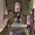 The nave of All Saints' Church, A Weekend in the Camper Van, West Harling, Norfolk - 21st June 2014