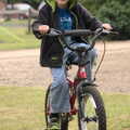 More Fred on a bike, A Weekend in the Camper Van, West Harling, Norfolk - 21st June 2014