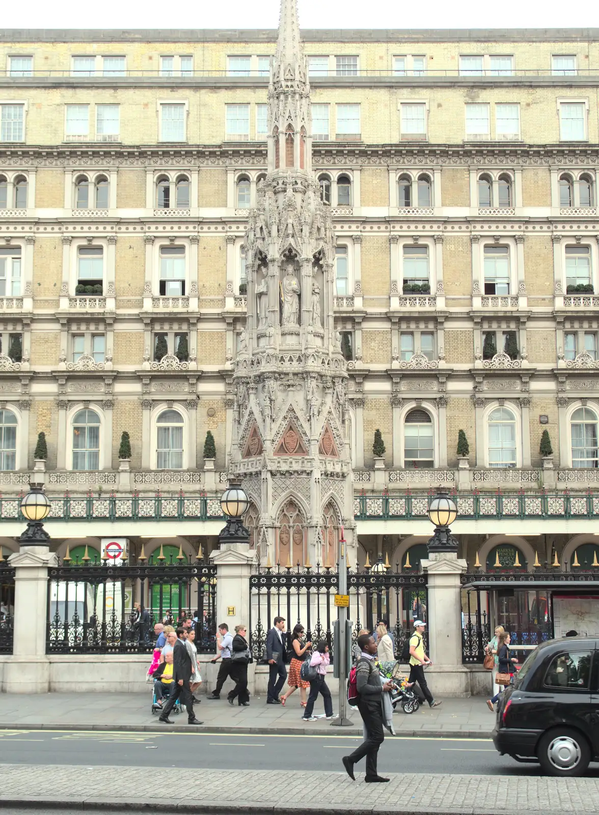 The 1850s replacement Charing Cross, from SwiftKey Innovation Days, The Haymarket, London - 27th June 2014