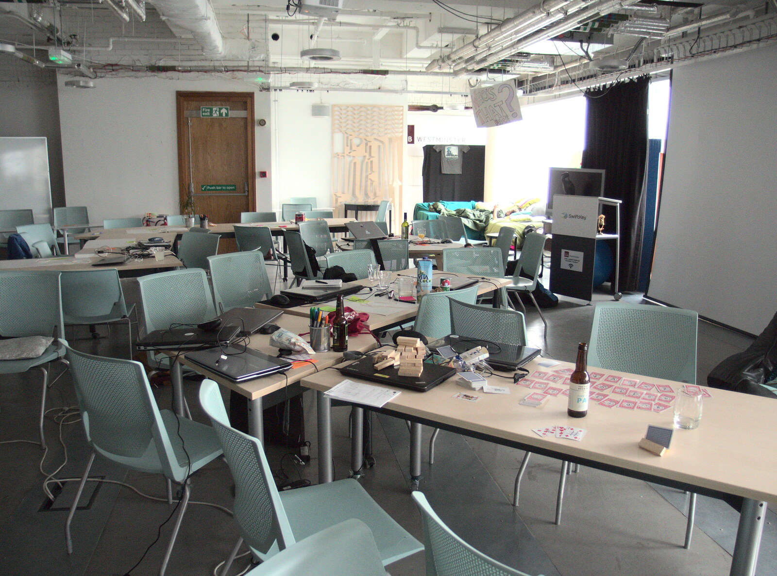 The morning after from SwiftKey Innovation Days, The Haymarket, London - 27th June 2014