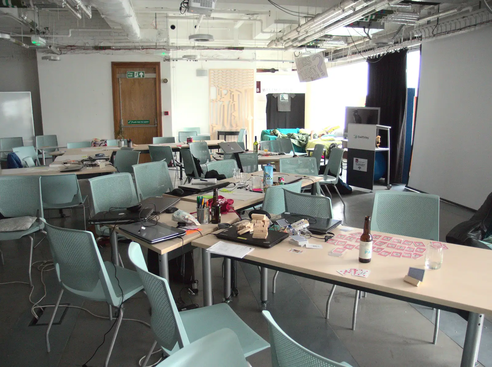 The morning after, from SwiftKey Innovation Days, The Haymarket, London - 27th June 2014