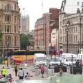 The view down Whitehall to the Elizabeth Tower, SwiftKey Innovation Days, The Haymarket, London - 27th June 2014