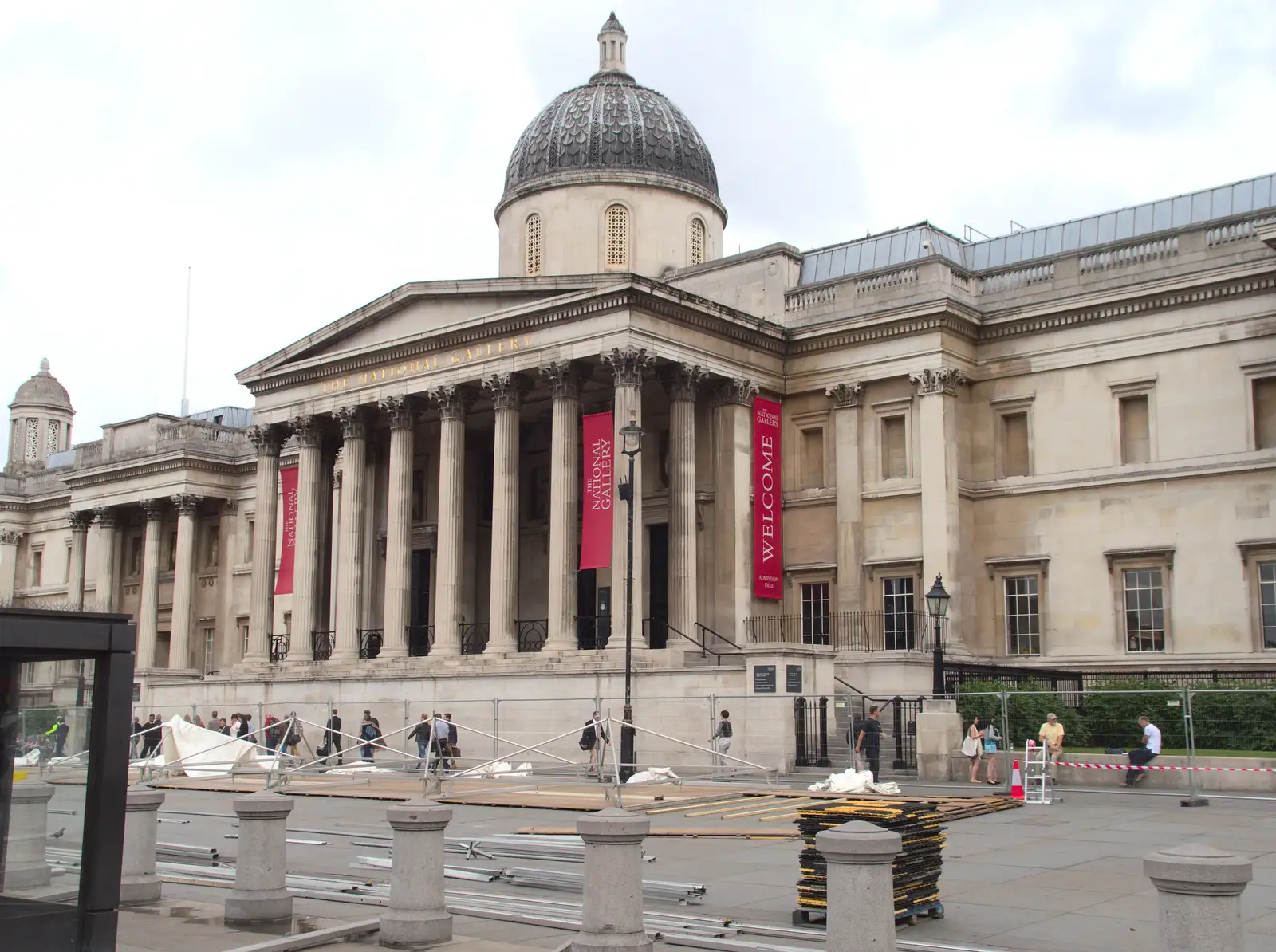 The National Gallery, from SwiftKey Innovation Days, The Haymarket, London - 27th June 2014