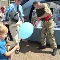 Fred gets a balloon, A Busy Day and a Church Fair, Diss, Norfolk - 28th June 2014