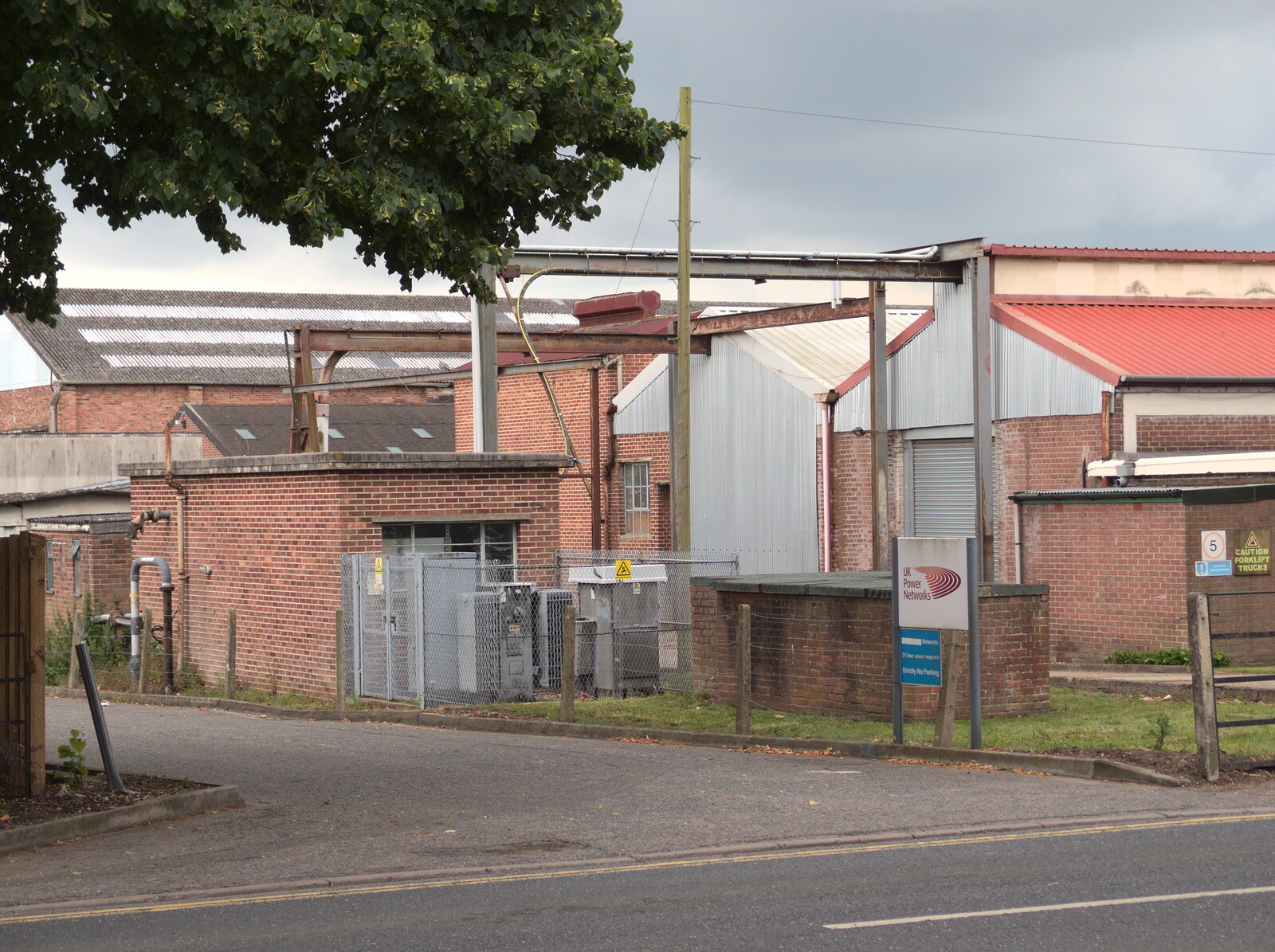 The back of the old Feather Factory from A Busy Day and a Church Fair, Diss, Norfolk - 28th June 2014