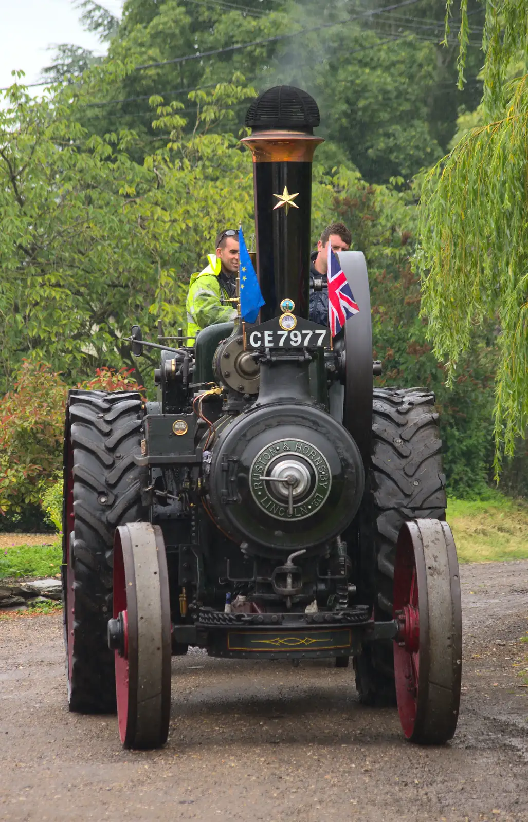 Oliver the engine, from Thrandeston Pig, Little Green, Thrandeston, Suffolk - 29th June 2014