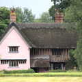 The old manor house across the green, Thrandeston Pig, Little Green, Thrandeston, Suffolk - 29th June 2014